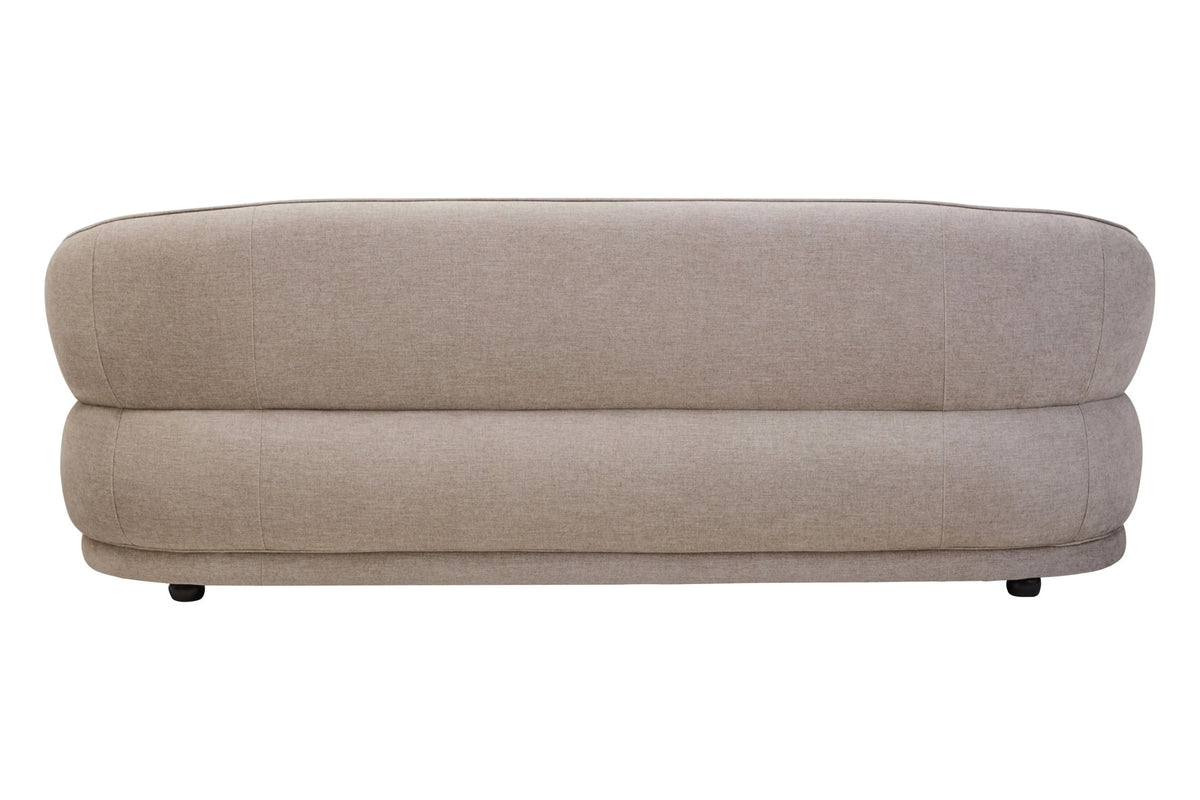 Chester Taupe Chenille Three Seater Sofa