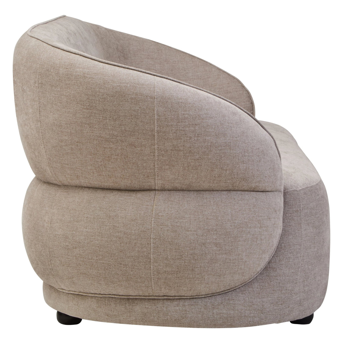 Chester Taupe Chenille Three Seater Sofa