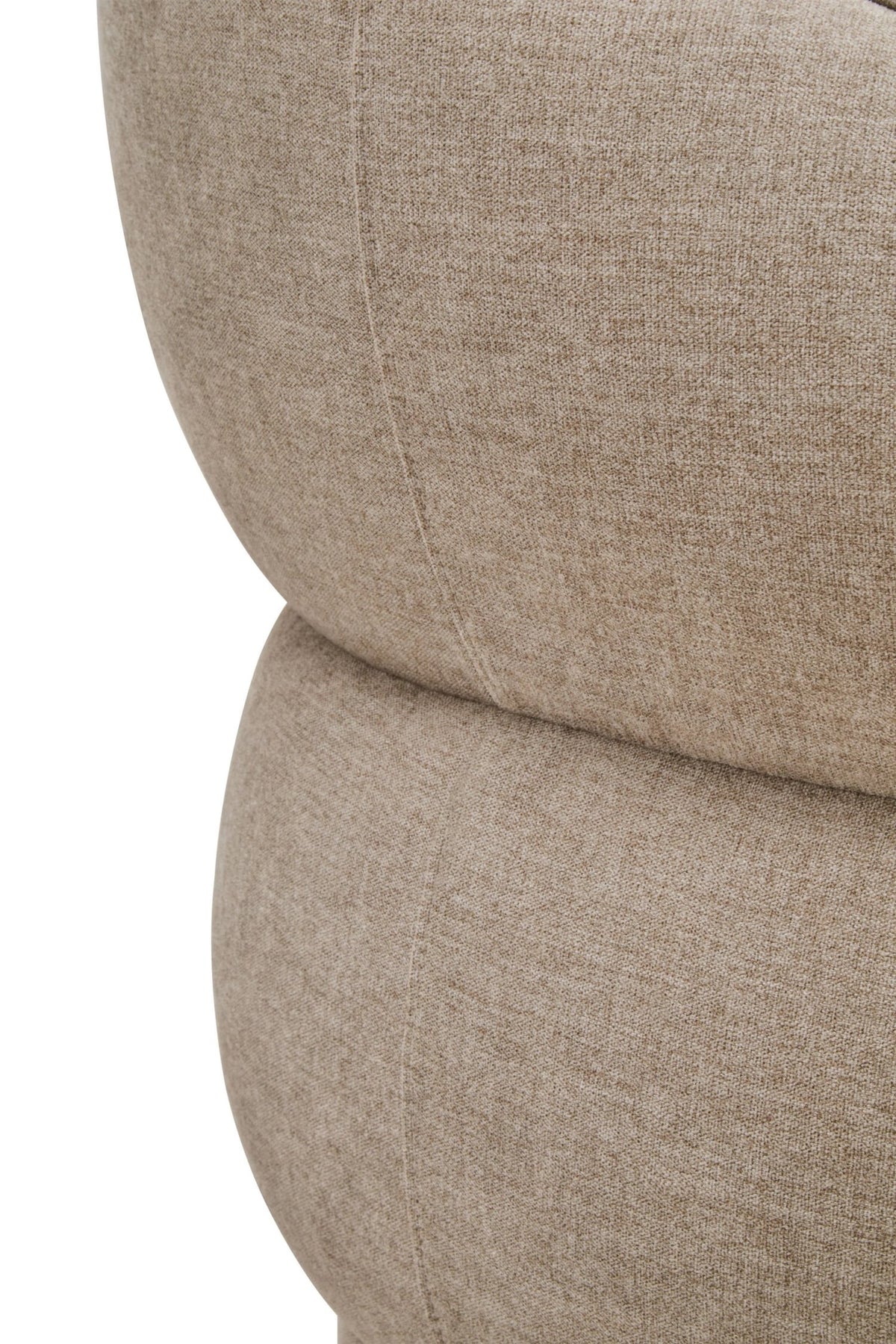 Chester Taupe Chenille Three Seater Sofa
