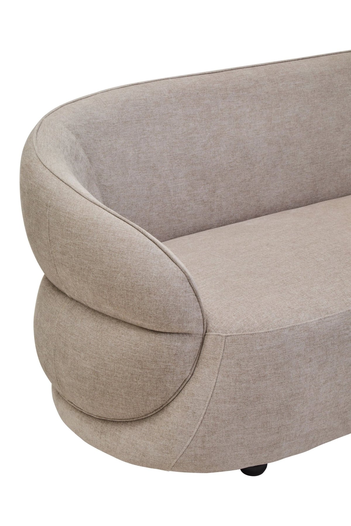 Chester Taupe Chenille Three Seater Sofa
