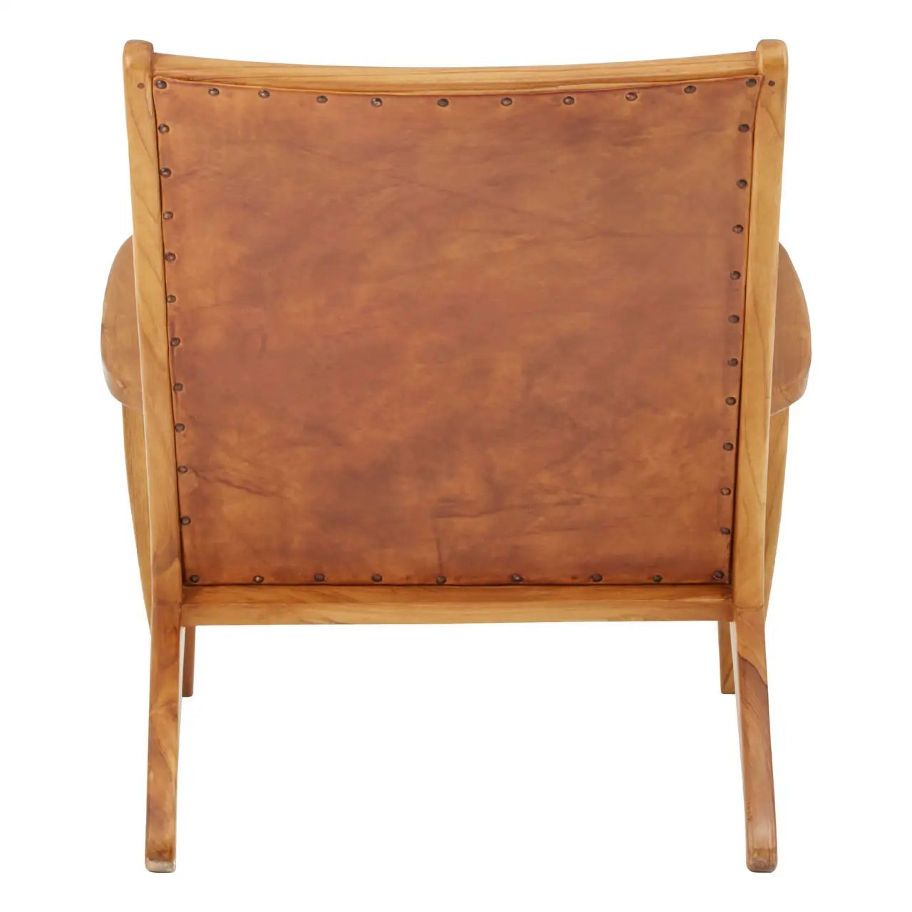 Kendari Brown Leather Chair