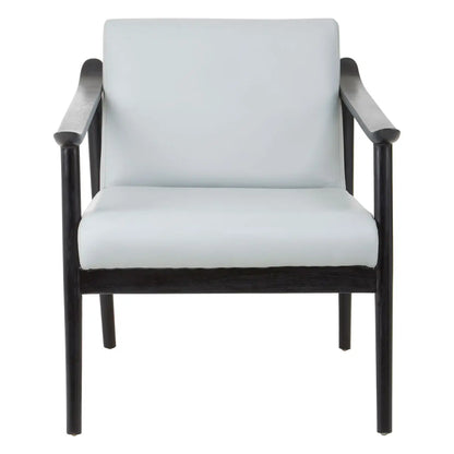 Kendari Grey leather Chair