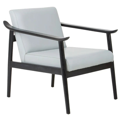 Kendari Grey leather Chair