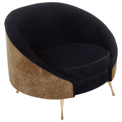 Manhattan Leopard Print Armchair