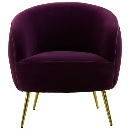 Manhattan Velvet Armchair