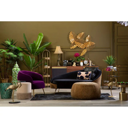 Manhattan Velvet Armchair