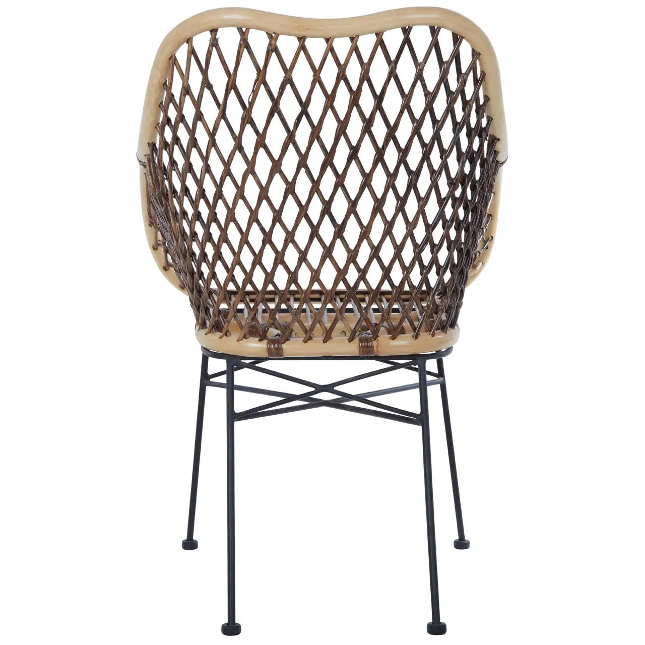 Manado Natural Croco Rattan Armchair
