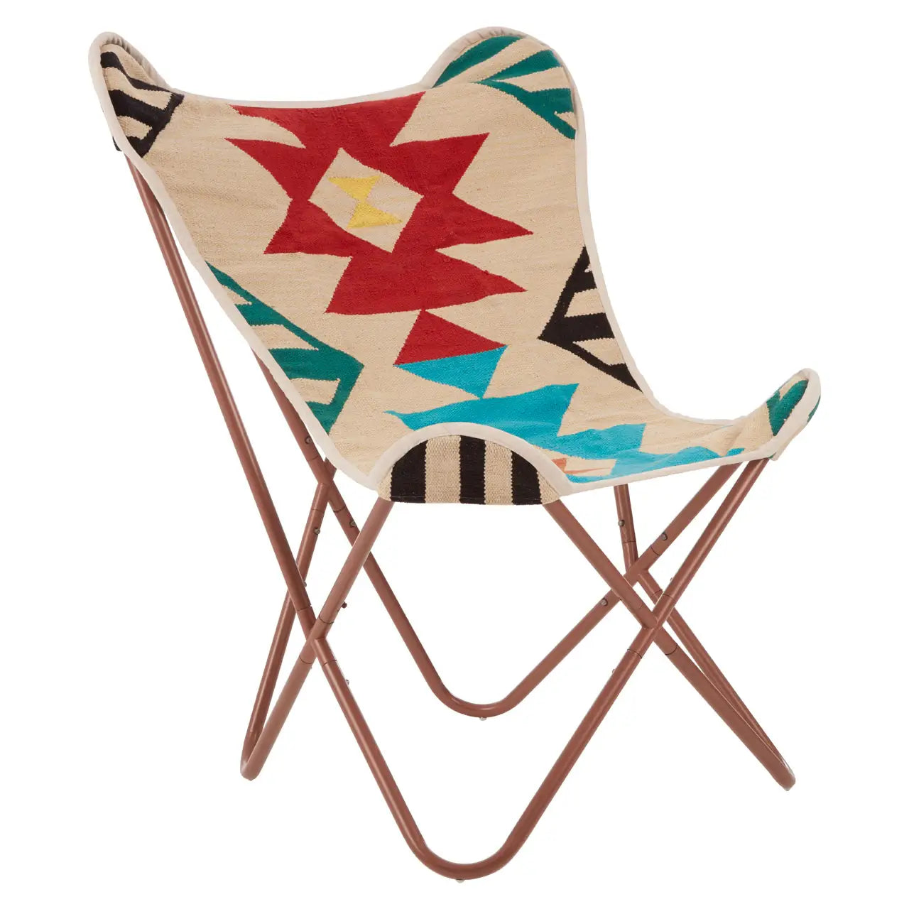 Cefena Multicolour Butterfly Chair
