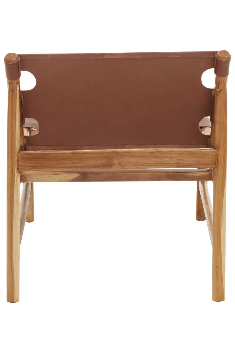 Kendari Antique Leather Chair