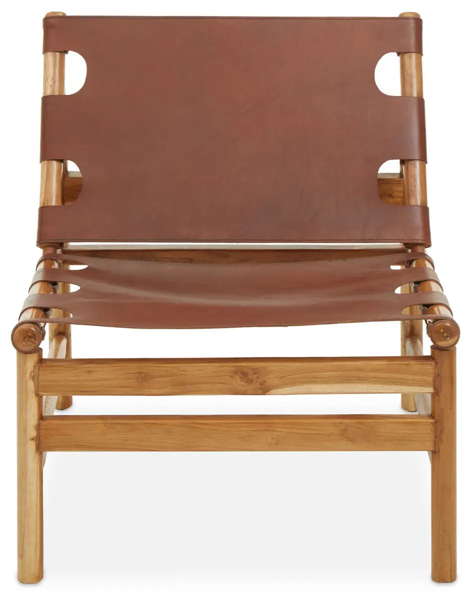 Kendari Antique Leather Chair
