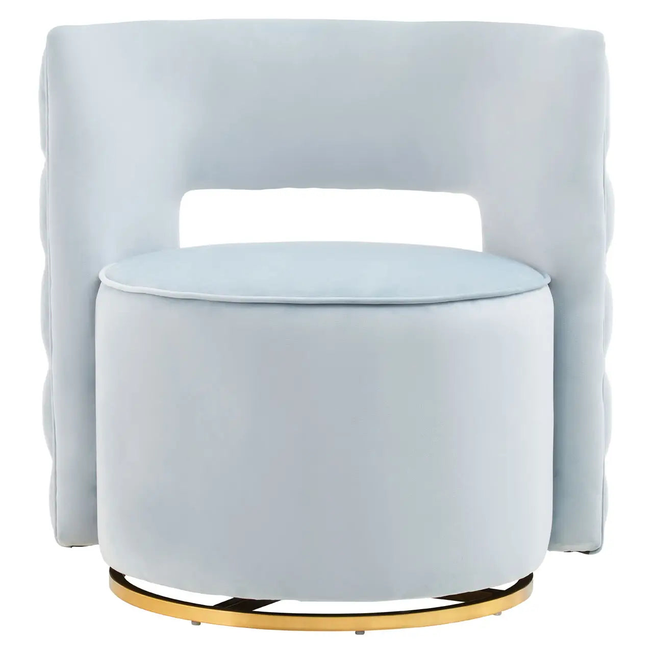 Yasmeen Velvet Swivel Chair