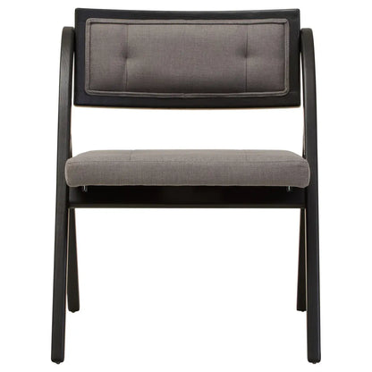 Cebu Grey and Elm Wood Folding Chair