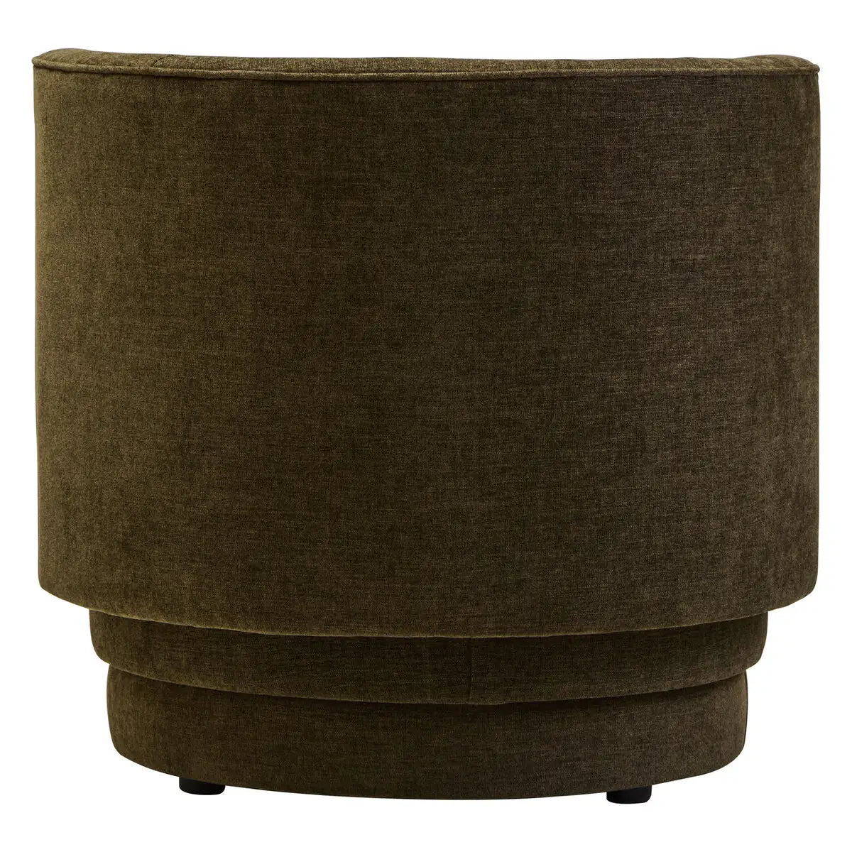 Drake Chenille Curved Chair
