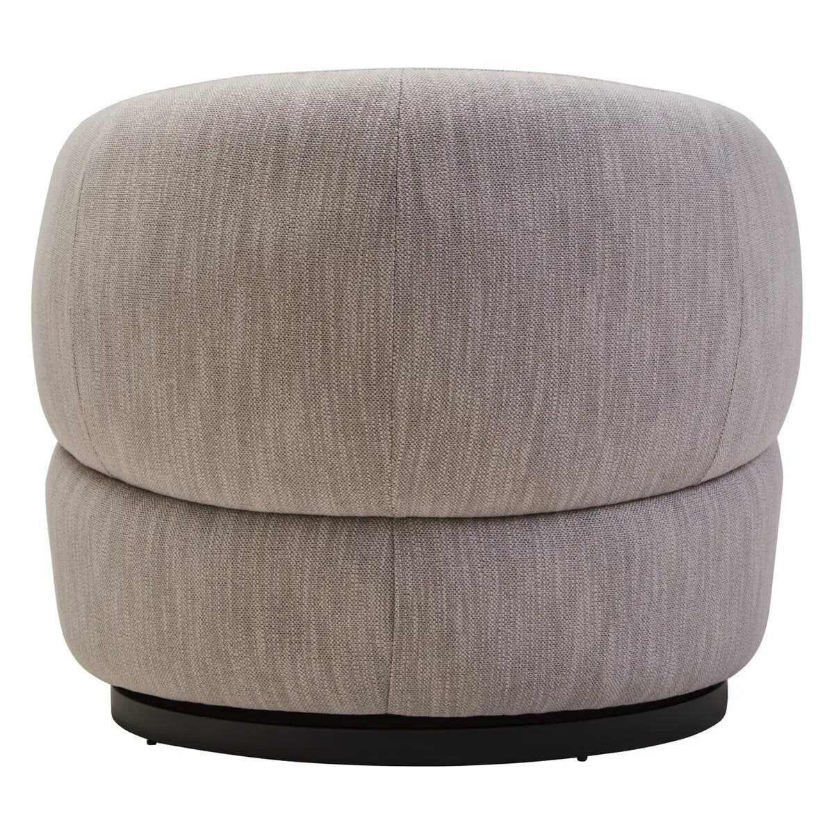 Bordo Textured Curved Swivel Chair