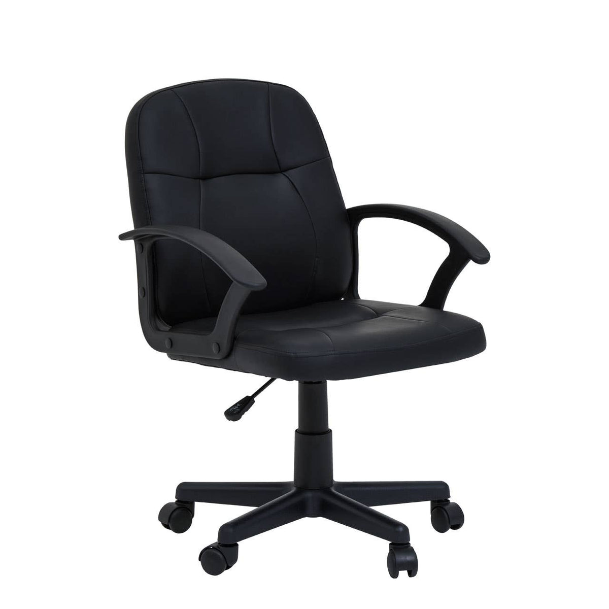 Florence Black Small Home Office Chair