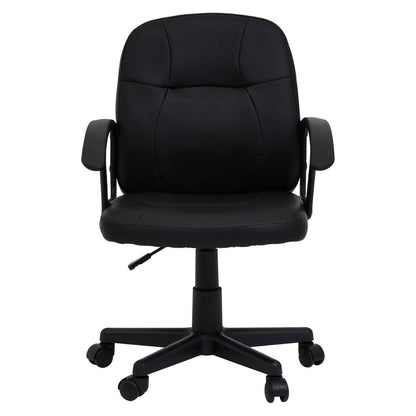 Florence Black Small Home Office Chair