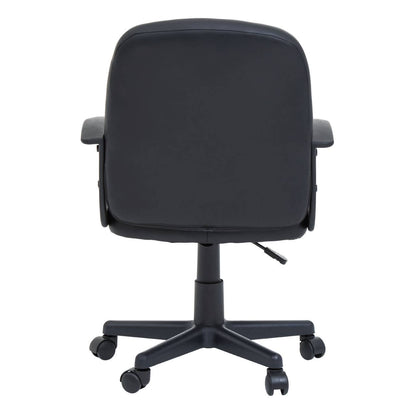 Florence Black Small Home Office Chair