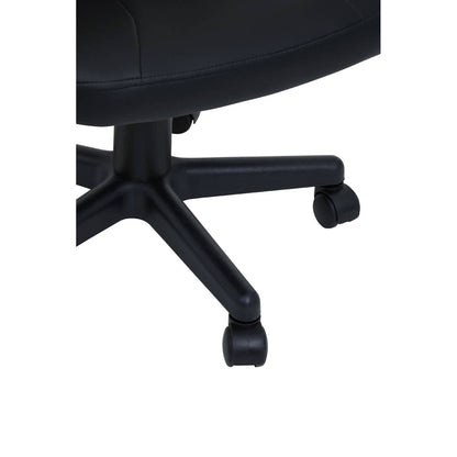 Florence Black Small Home Office Chair