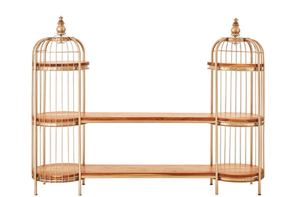 Lyndhurst Double Birdcage Wide Shelf Unit 