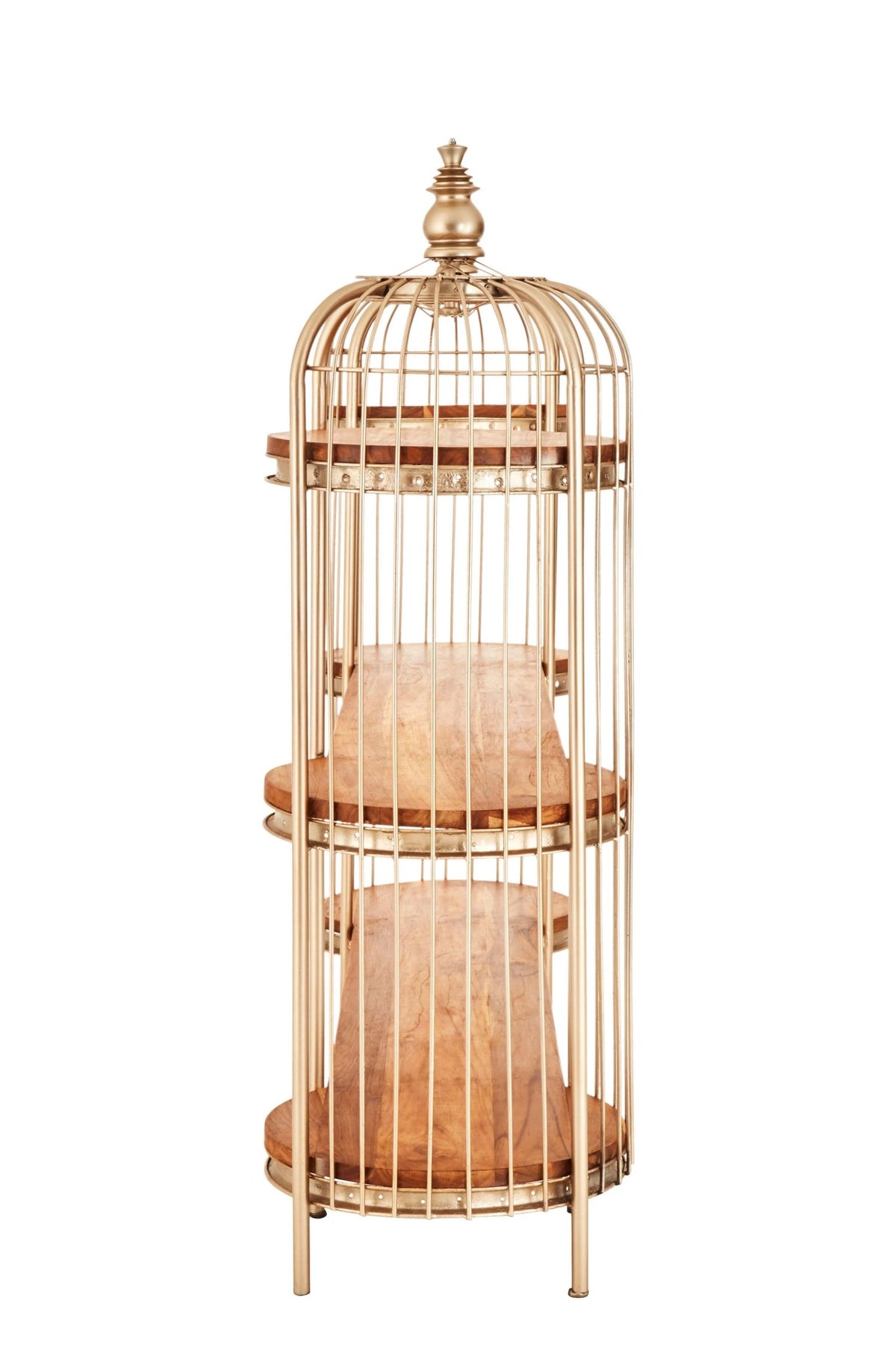 Lyndhurst Double Birdcage Wide Shelf Unit 