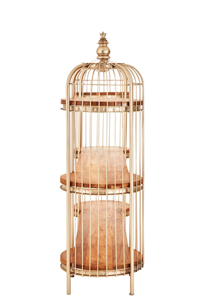 Lyndhurst Double Birdcage Wide Shelf Unit 