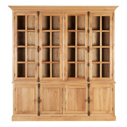 Cannes Natural Oak Wood Large Cabinet