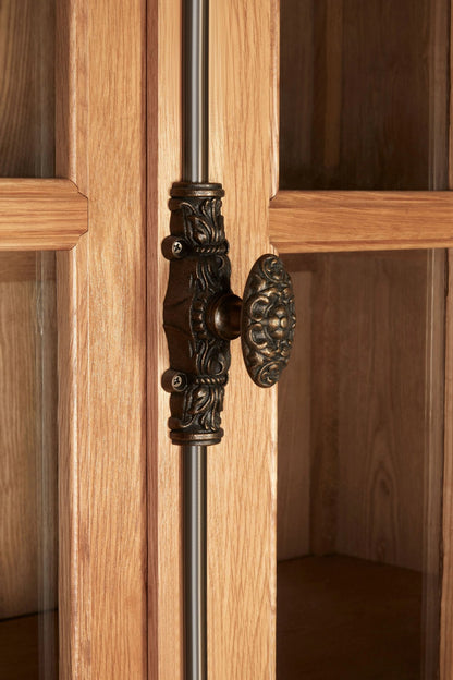 Cannes Natural Oak Wood Large Cabinet