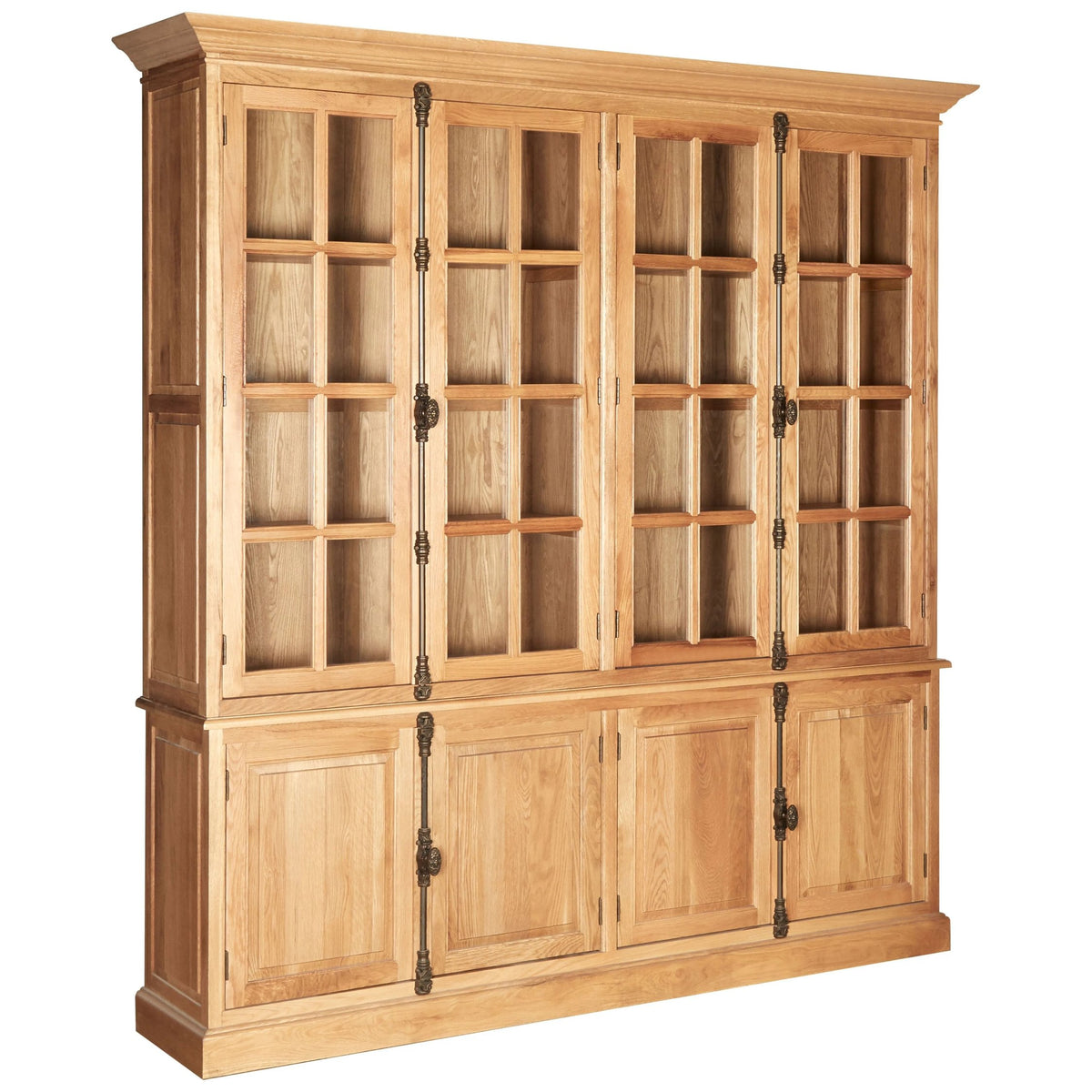 Cannes Natural Oak Wood Large Cabinet