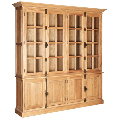 Cannes Natural Oak Wood Large Cabinet