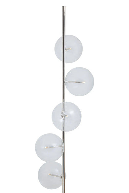 Cambridge Marble and 5 Bulb Floor Lamp 