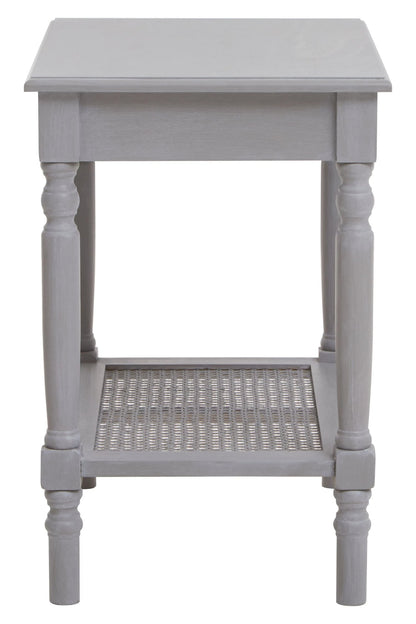 Savoy Wooden Side Table with Lower Shelf 