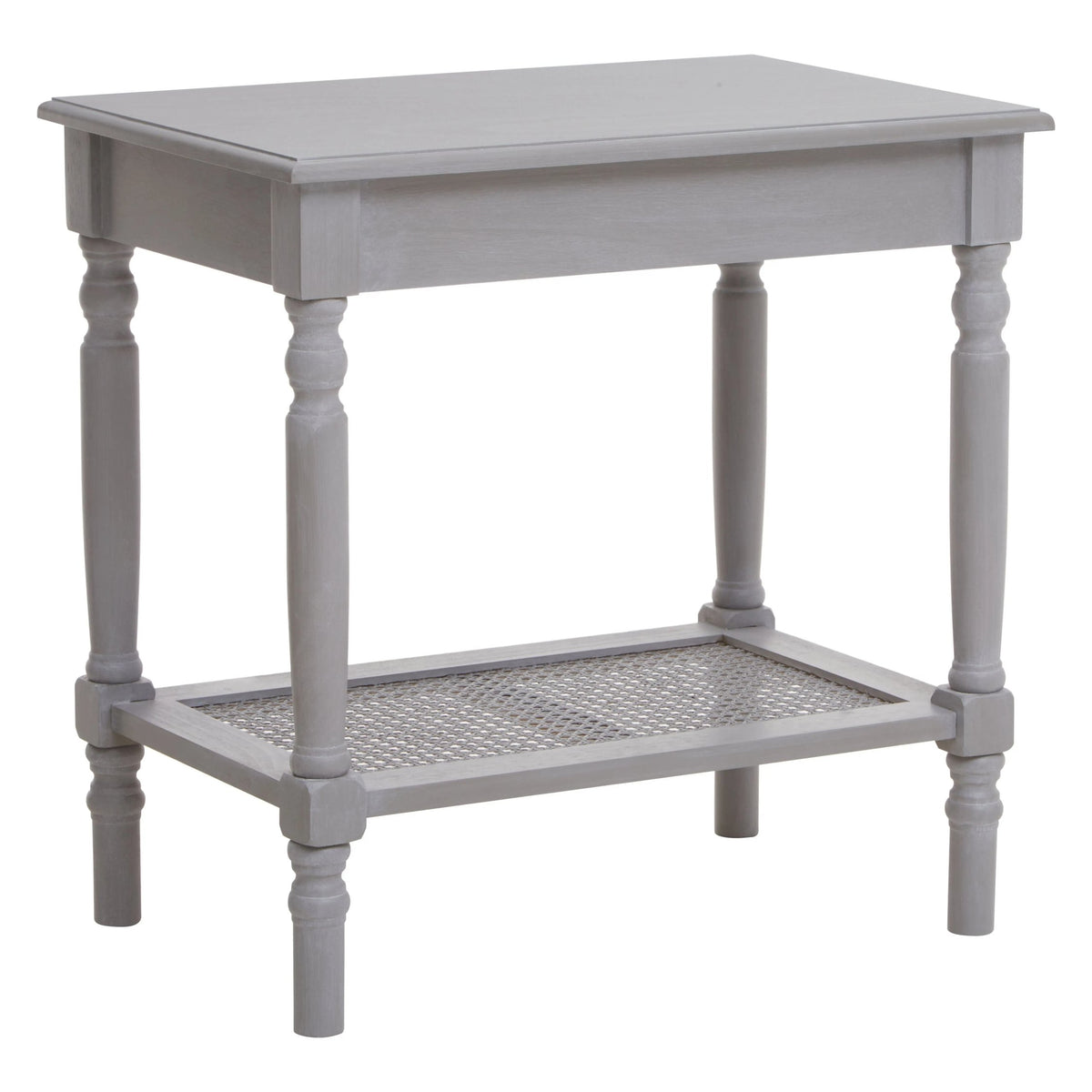 Savoy Wooden Side Table with Lower Shelf 