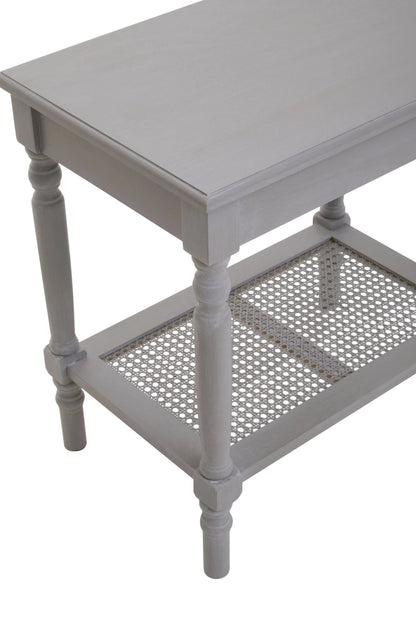 Savoy Wooden Side Table with Lower Shelf 