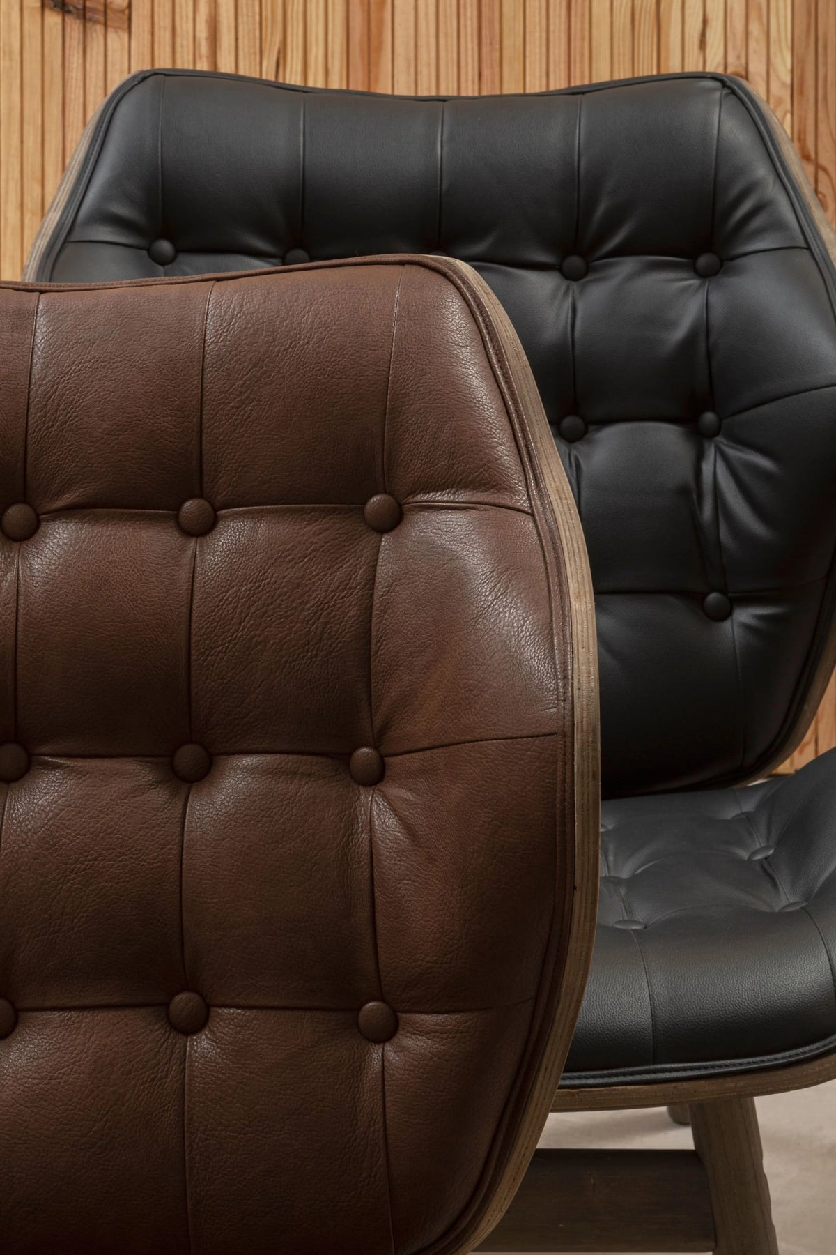 Harrogate Leather Effect Chair 