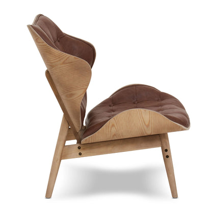 Harrogate Leather Effect Chair 