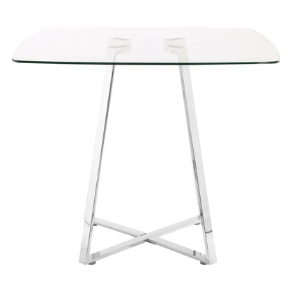 Halifax Square Glass Dining Table 