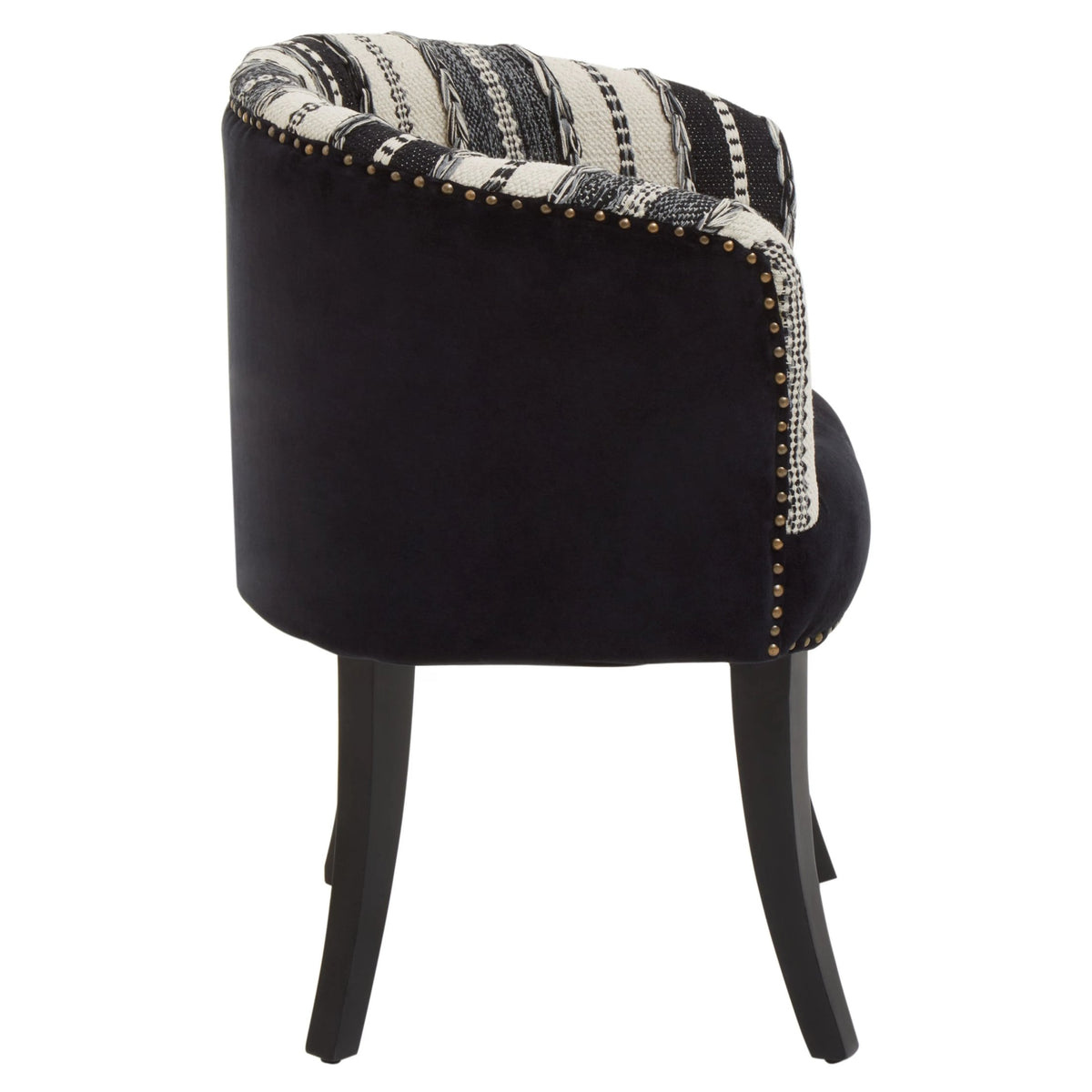 Granada Black and White Chair