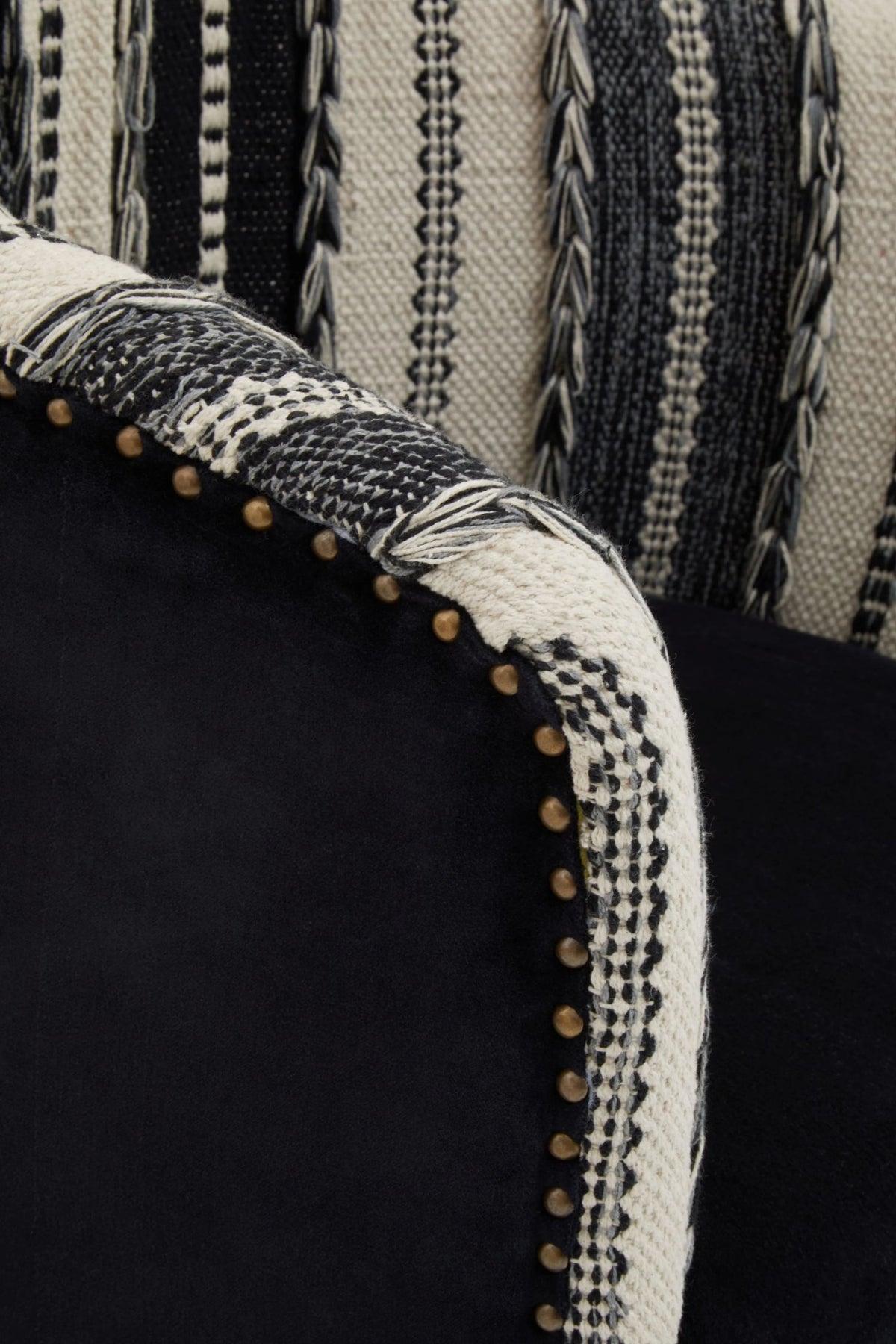 Granada Black and White Chair