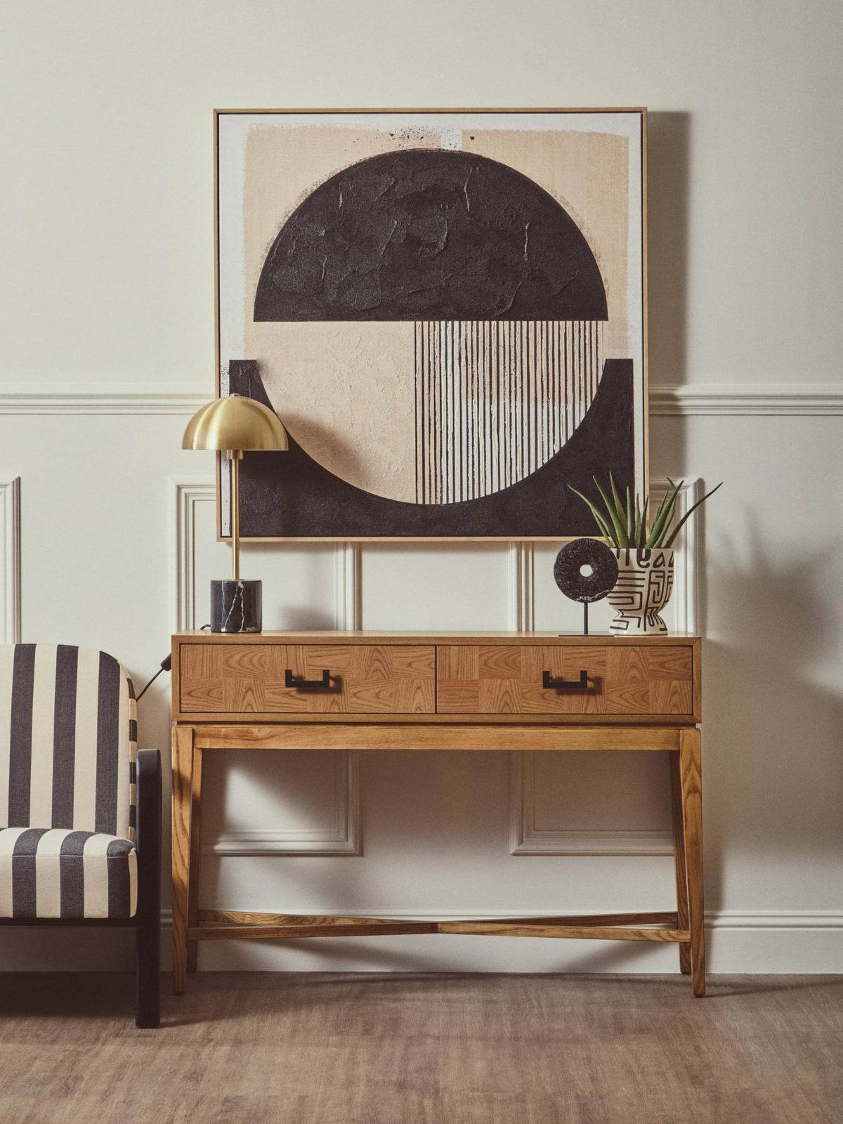 Vienna Two Drawer Console Table 