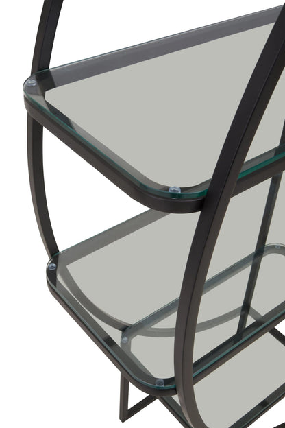 Valencia Half Moon 4 Tier Shelf Unit 