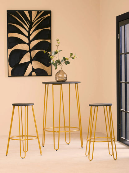 Madison 3 Piece Bar Table Stool Set 
