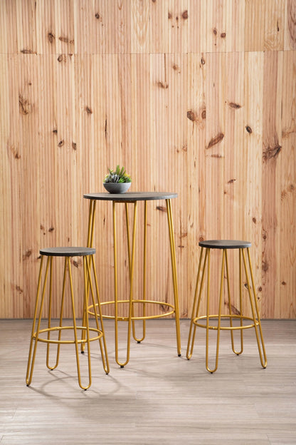 Madison 3 Piece Bar Table Stool Set 