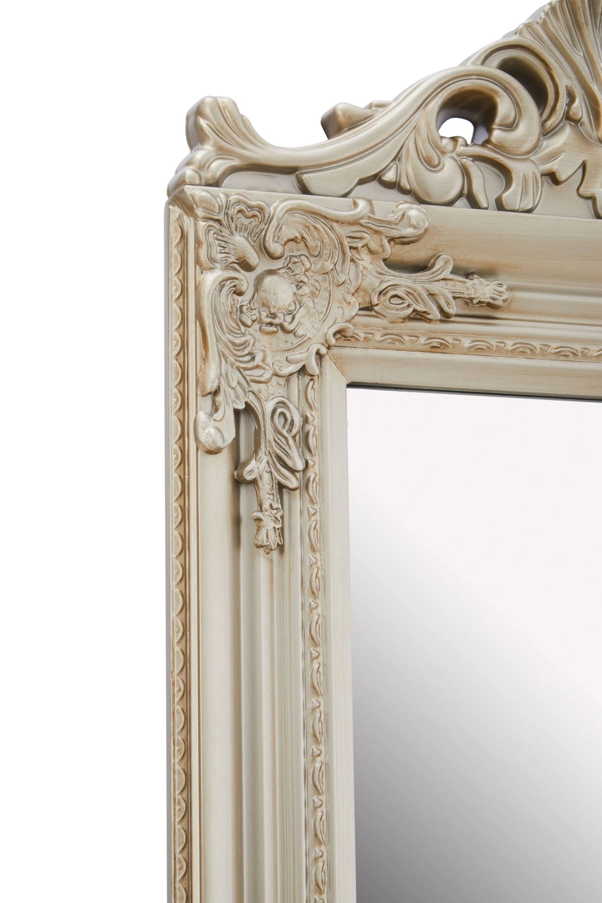 Topsham Champagne Floor Mirror