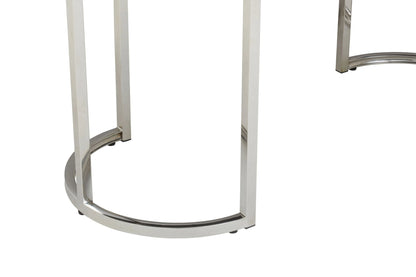 Sandringham Grey Gloss Finish Oval Dining Table