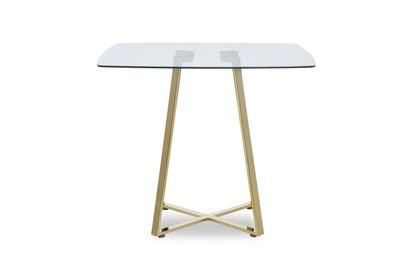 Halifax Square Glass Dining Table 