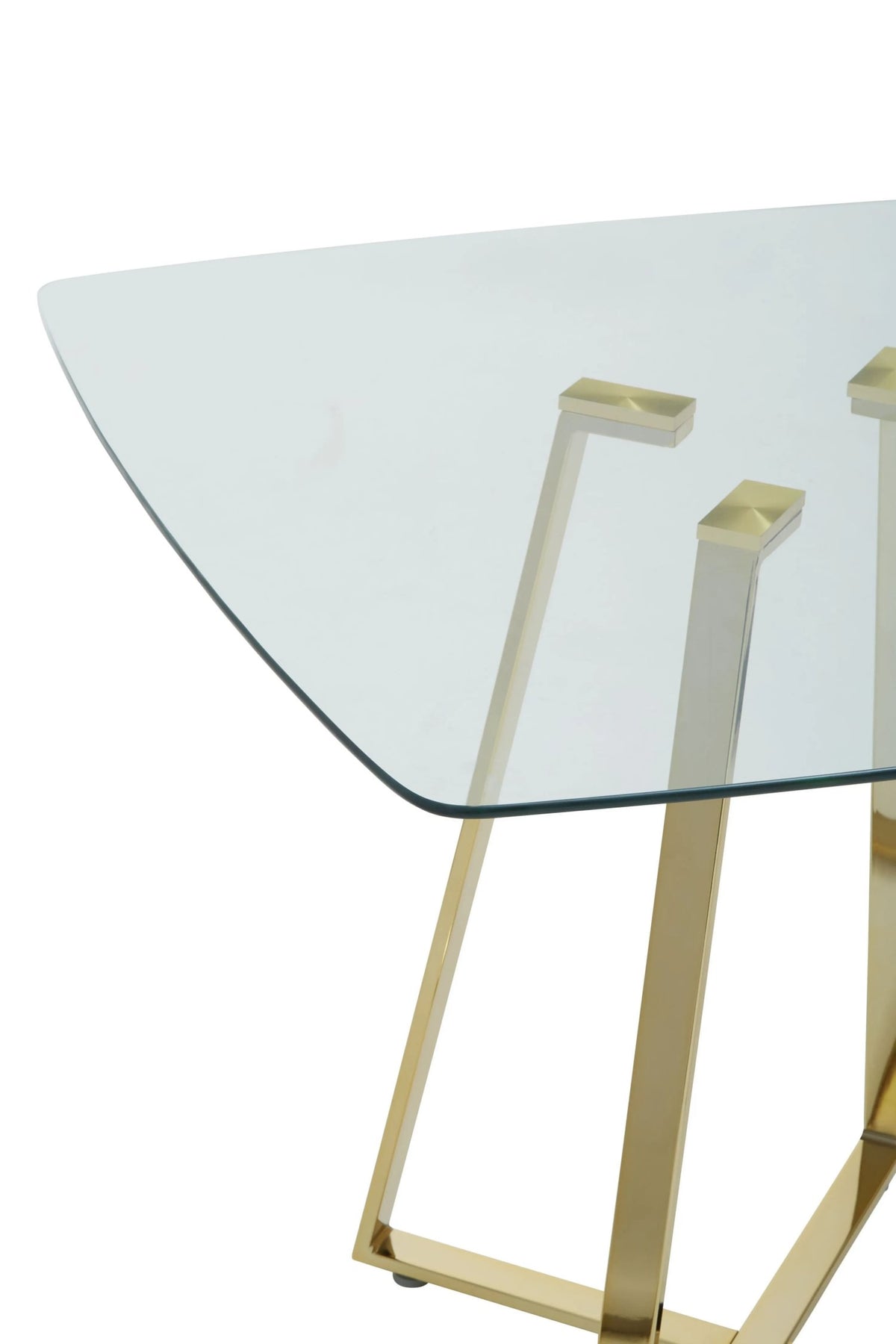 Halifax Square Glass Dining Table 