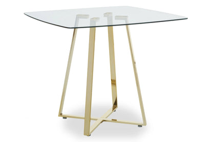 Halifax Square Glass Dining Table 