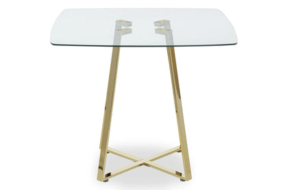Halifax Square Glass Dining Table 