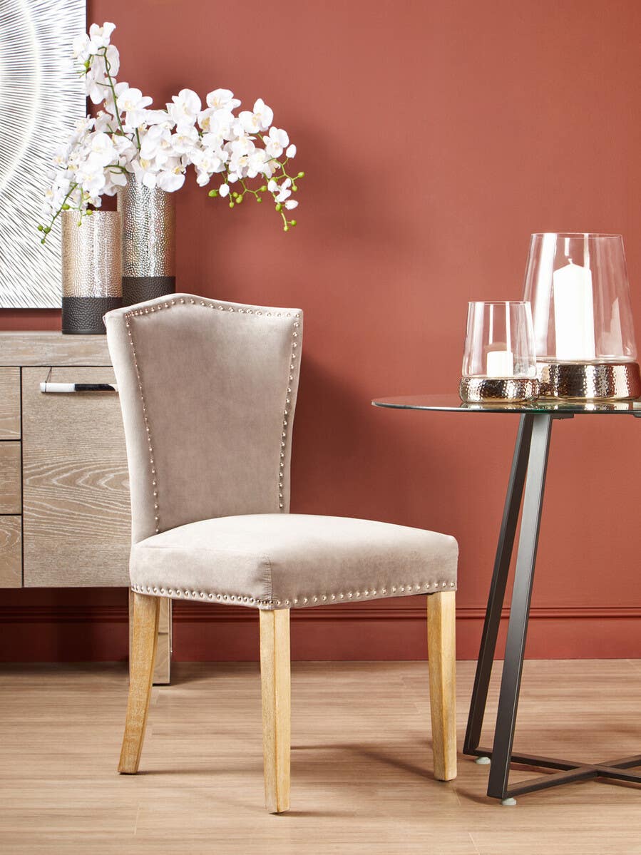 Vienna Velvet Upholstered Dining Chair 
