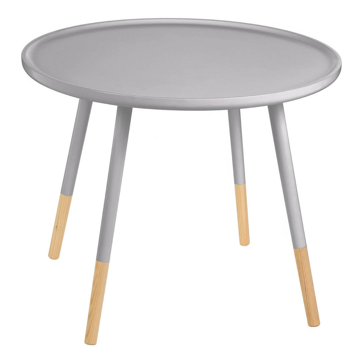 Valencia Large Round Side Table #colour_grey